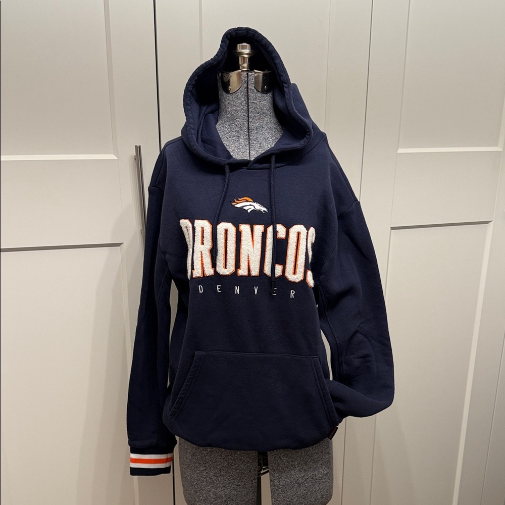 NFL Denver Broncos Navy Hoodie